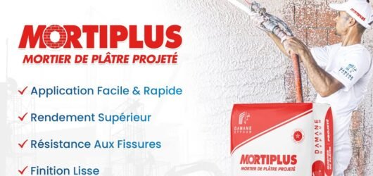 Mortier de Plâtre Projeté Casablanca