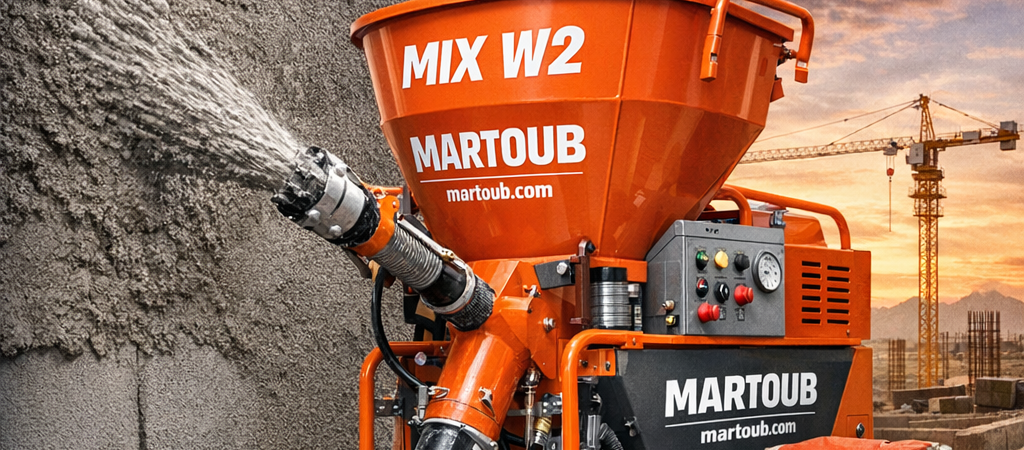 Martoub MIX W2 Béton Projeter Maroc